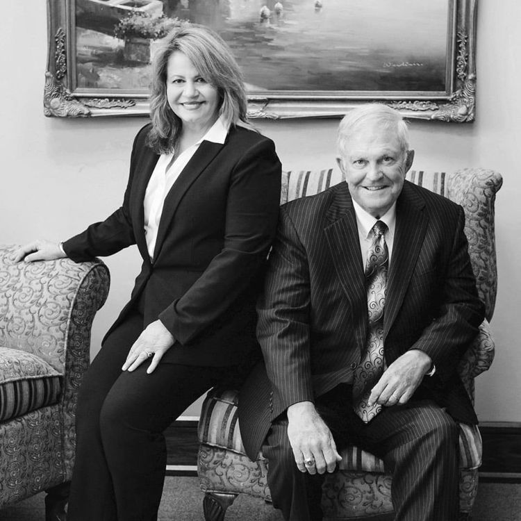 Portrait image of Carol Brown and Tom Coker, AL partners at The Souther Group in Montgomery